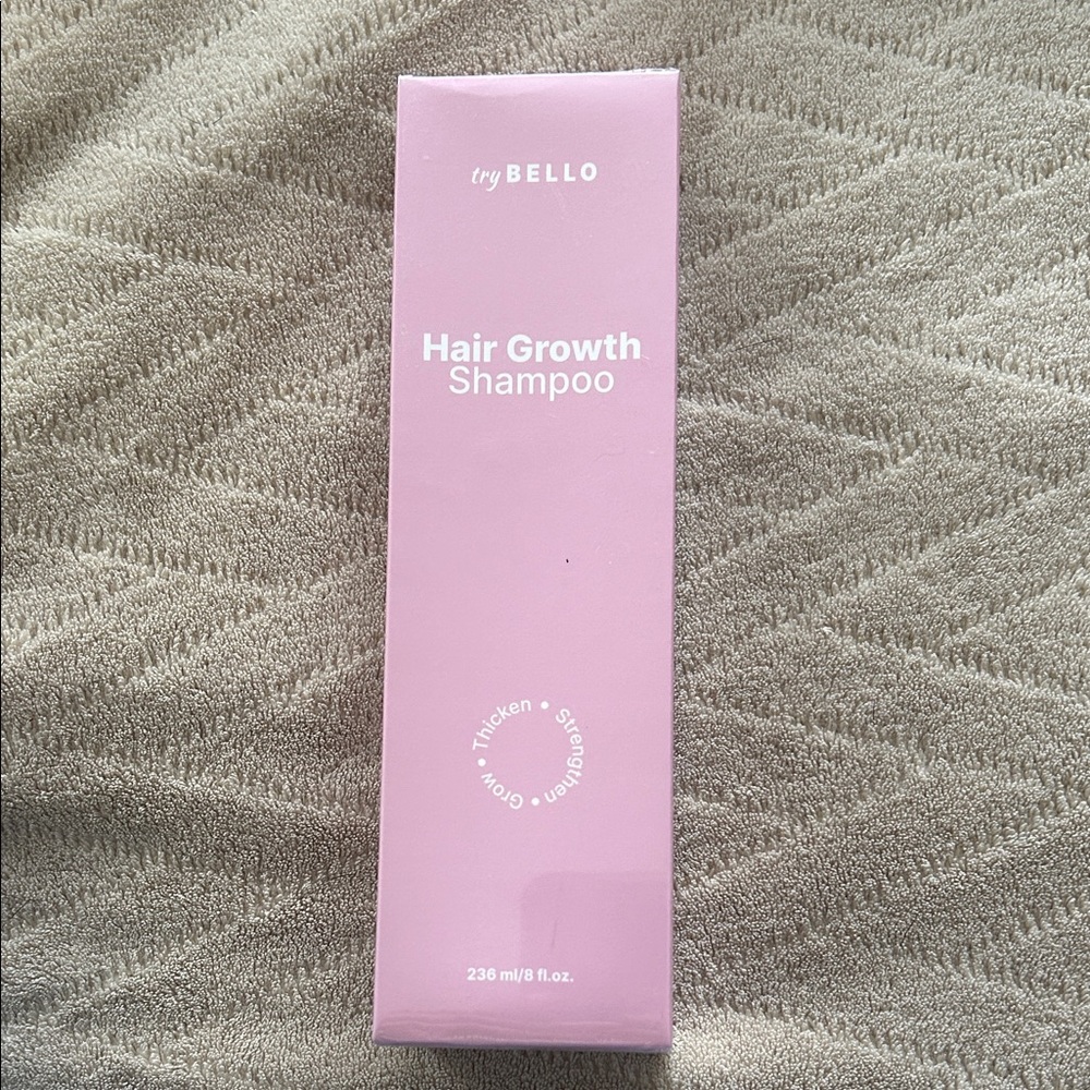 TRY BELLO HAIR GROWTH SHAMPOO NEW IN BOX